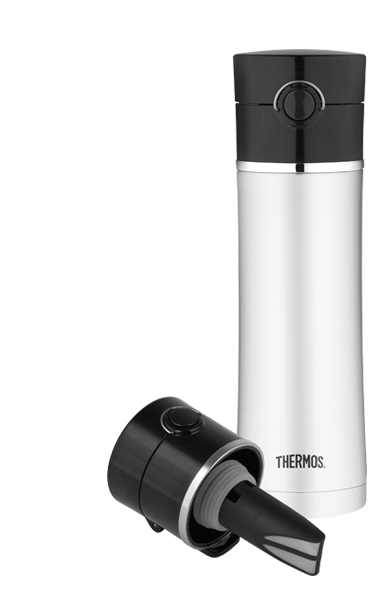 Picture of Thermos Stainless Steel Vacuum Insulated Bottle With Tea Infuser