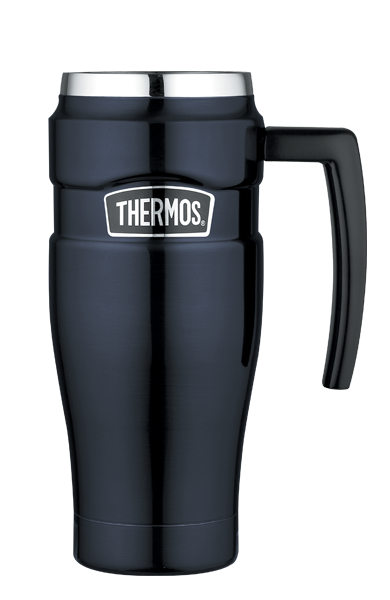 Picture of Thermos King Vacuum Insulated Travel Mug Blue 470ml