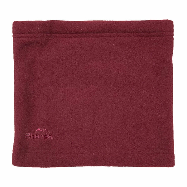 Picture of Sherpa Neck Warmer Fleece Burgundy