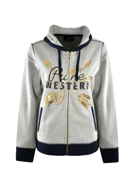 Picture of Pure Western Women's Priscilla Zip Through Hoodie