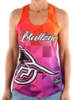 Picture of Bullzye Women's Ripple Singlet Flame