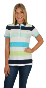 Picture of Thomas Cook Women Hazel Striped Polo