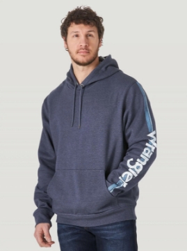 Picture of Wrangler Q Men's Hoodie Navy