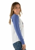 Picture of Wrangler Ladies Lillian Long Sleeve Tee