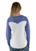 Picture of Wrangler Ladies Lillian Long Sleeve Tee