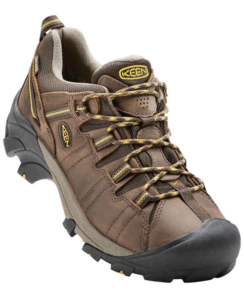 Picture of Keen Men's Targhee II Low Water Proof Cascade Brown Yellow