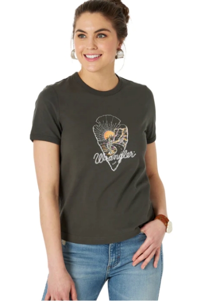 Picture of WRANGLER USA LADIES RETRO GRAPHIC TEE