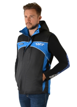 Picture of Bullzye Men's Bazooka Vest Black/Royal