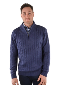 Picture of Thomas Cook Men's Cable Merino Blend Rugby