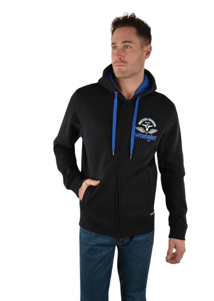 Picture of Wrangler Men's Callam Zip Through Hoodie