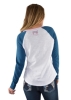 Picture of Pure Western Women's Jac L/Sleeve Raglan Tee