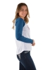 Picture of Pure Western Women's Jac L/Sleeve Raglan Tee