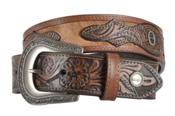 Picture of Wrangler Men's Clarke Belt Dark Tan