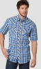 Picture of Wrangler Men's 20X Competition Plaid Long Sleeve Shirt