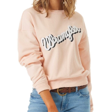 Picture of Wrangler Ladies Retro Logo Pullover