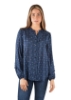 Picture of Thomas Cook Women's Indigo Long Sleeve Blouse