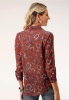 Picture of Roper Women's Studio West L/Sleeve Shirt Rust