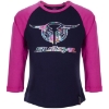 Picture of Bullzye Girl's Wildflower Long Sleeve Raglan Tee