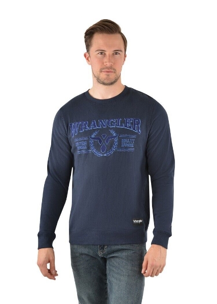 Picture of Wrangler Men's Rushton Crew Jumper