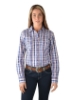 Picture of Wrangler Women's Isabelle Check Long Sleeve Western Shirt