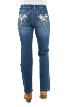 Picture of Pure Western Women's Snowie Straight Leg Jean