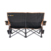 Picture of Oztrail Fireside Double Chair - Black