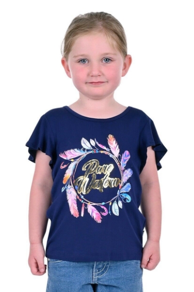 Picture of Pure Western Girl's Dylan Short Sleeve Tee