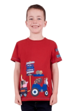 Picture of Thomas Cook Boys Travelling Farm Short Sleeve Tee