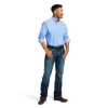 Picture of Ariat Wrinkle Free Solid Pinpoint Oxford Classic Fit Shirt