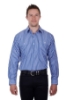 Picture of Hard Slog Men's Charlie 1/2 Placket Long Sleeve Shirt